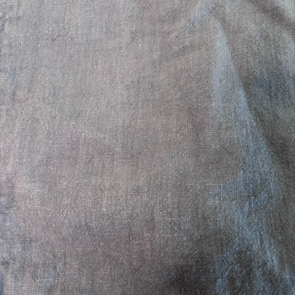 Linen Pillow Covers 24x24 Inch Gray Decorative Throw Pillow Covers Pack Of 2 - Picture 6 of 8